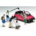 画像1: TOMYTEC 1/64 Diorama Collection 64 #Car Snap 11a TV Crew テレビクルー (1)
