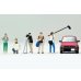 画像5: TOMYTEC 1/64 Diorama Collection 64 #Car Snap 11a TV Crew テレビクルー (5)
