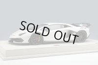 EIDOLON 1/18 Lamborghini Aventador SVJ 2018 Pearl White Limited 50 pcs.