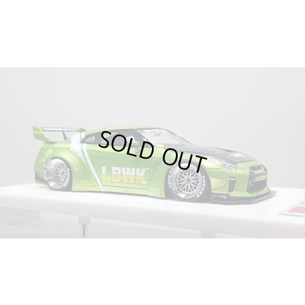 画像5: EIDOLON 1/43 LB WORKS R35 GT-R Type 1.5 (LB Shilhouette Wing) Giallo Verde Pearl Limited 35 pcs.