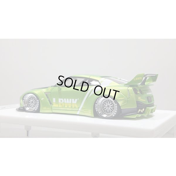 画像3: EIDOLON 1/43 LB WORKS R35 GT-R Type 1.5 (LB Shilhouette Wing) Giallo Verde Pearl Limited 35 pcs.