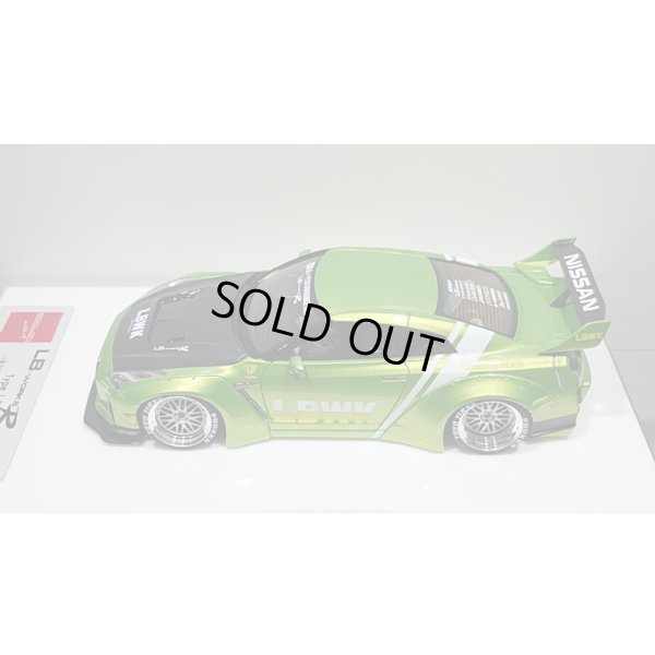 画像4: EIDOLON 1/43 LB WORKS R35 GT-R Type 1.5 (LB Shilhouette Wing) Giallo Verde Pearl Limited 35 pcs.