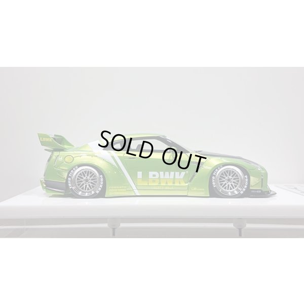 画像6: EIDOLON 1/43 LB WORKS R35 GT-R Type 1.5 (LB Shilhouette Wing) Giallo Verde Pearl Limited 35 pcs.