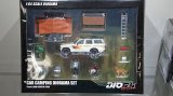 INNO Models 1/64 Toyota Land Cruiser FJ60 Auto Camp Diorama with Figure
