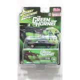 JOHNNY LIGHTNING 1/64 Black Beauty "Green Hornet" with Green Hornet & Kato Figure (Mijo Exclusive)