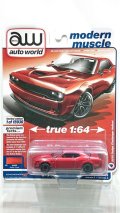 auto world 1/64 2018 Dodge Challenger Hellcat Redline Tricoat