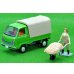 画像1: TOMYTEC 1/64 Limited Vintage NEO Honda TN-V Super Deluxe (Green) with figure (1)
