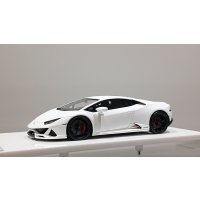 EIDOLON 1/43 Lamborghini Huracan EVO 2019 (Loge wheel) Bianco Canopus (Matte Pearl White) Limited 50 pcs.