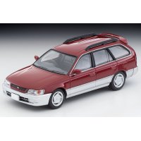 TOMYTEC 1/64 Limited Vintage NEO Toyota Corolla Wagon G Touring (Red / Silver) '97