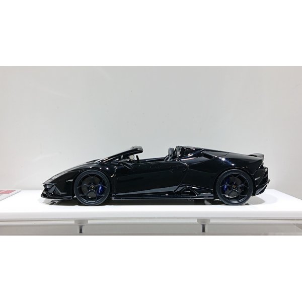 画像2: EIDOLON 1/43 Lamborghini Huracan EVO Spyder 2019 (Loge wheel) Nero Helene (Metallic Black) Limited 30 pcs.