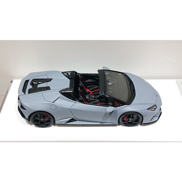 画像8: EIDOLON 1/43 Lamborghini Huracan EVO Spyder 2019 (Loge wheel) Grigio Aqueso (Matte Gray) Limited 30 pcs.