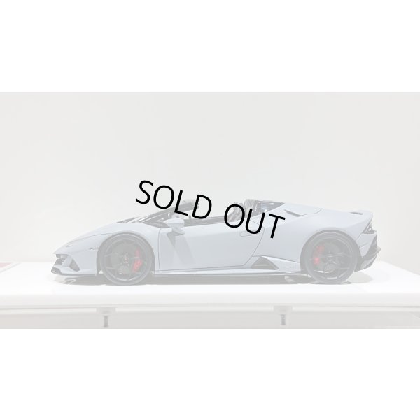 画像2: EIDOLON 1/43 Lamborghini Huracan EVO Spyder 2019 (Loge wheel) Grigio Aqueso (Matte Gray) Limited 30 pcs.