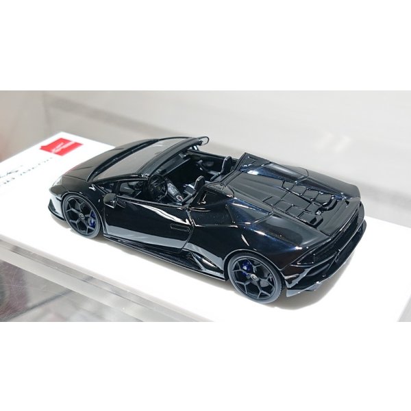 画像12: EIDOLON 1/43 Lamborghini Huracan EVO Spyder 2019 (Loge wheel) Nero Helene (Metallic Black) Limited 30 pcs.