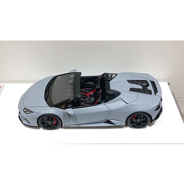 画像4: EIDOLON 1/43 Lamborghini Huracan EVO Spyder 2019 (Loge wheel) Grigio Aqueso (Matte Gray) Limited 30 pcs.