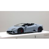 EIDOLON 1/43 Lamborghini Huracan EVO Spyder 2019 (Loge wheel) Grigio Aqueso (Matte Gray) Limited 30 pcs.