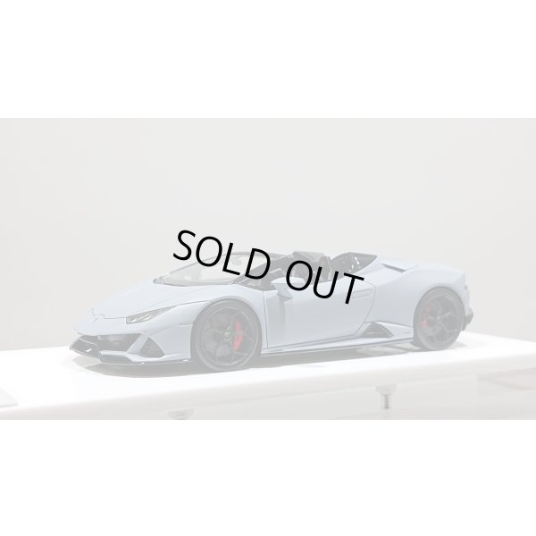 画像1: EIDOLON 1/43 Lamborghini Huracan EVO Spyder 2019 (Loge wheel) Grigio Aqueso (Matte Gray) Limited 30 pcs.