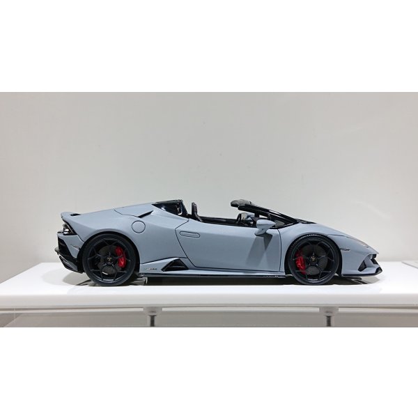 画像6: EIDOLON 1/43 Lamborghini Huracan EVO Spyder 2019 (Loge wheel) Grigio Aqueso (Matte Gray) Limited 30 pcs.