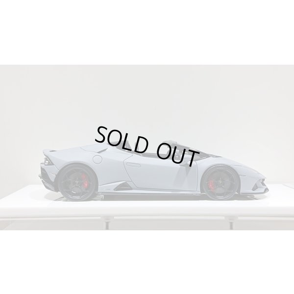 画像6: EIDOLON 1/43 Lamborghini Huracan EVO Spyder 2019 (Loge wheel) Grigio Aqueso (Matte Gray) Limited 30 pcs.