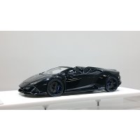 EIDOLON 1/43 Lamborghini Huracan EVO Spyder 2019 (Loge wheel) Nero Helene (Metallic Black) Limited 30 pcs.