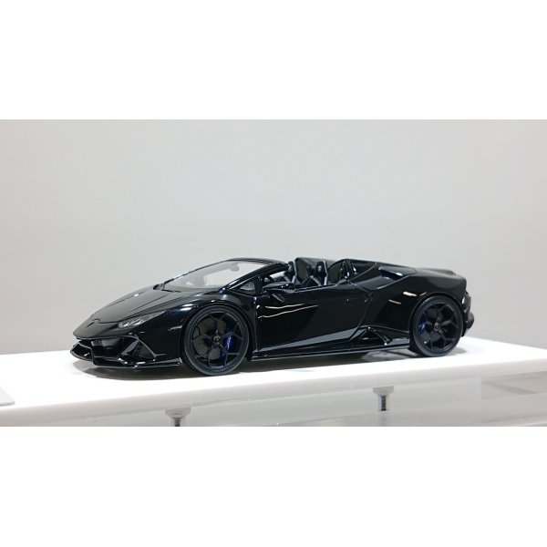 画像1: EIDOLON 1/43 Lamborghini Huracan EVO Spyder 2019 (Loge wheel) Nero Helene (Metallic Black) Limited 30 pcs.