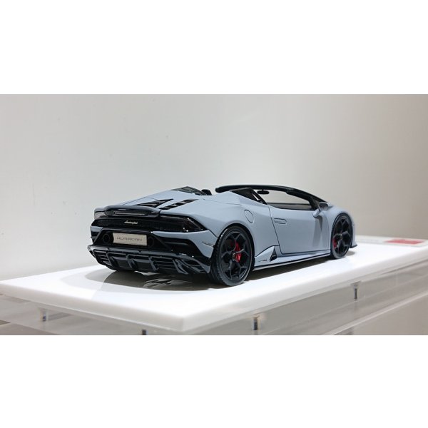 画像10: EIDOLON 1/43 Lamborghini Huracan EVO Spyder 2019 (Loge wheel) Grigio Aqueso (Matte Gray) Limited 30 pcs.