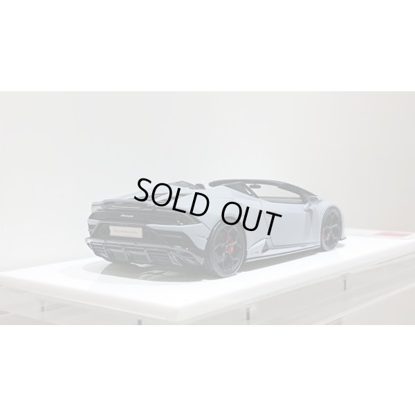 画像10: EIDOLON 1/43 Lamborghini Huracan EVO Spyder 2019 (Loge wheel) Grigio Aqueso (Matte Gray) Limited 30 pcs.