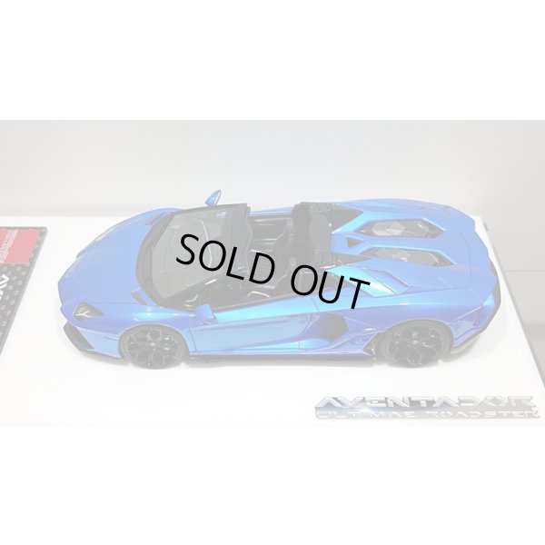 画像4: EIDOLON 1/43 Lamborghini Aventador LP780-4 Ultimae Roadster 2021 (Leirion Wheel) Blue Towerette / Blue Nesance  Limited 100 pcs.