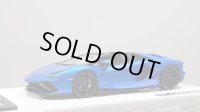 EIDOLON 1/43 Lamborghini Aventador LP780-4 Ultimae Roadster 2021 (Leirion Wheel) Blue Towerette / Blue Nesance  Limited 100 pcs.