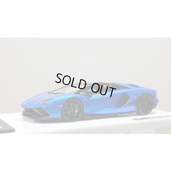 画像1: EIDOLON 1/43 Lamborghini Aventador LP780-4 Ultimae Roadster 2021 (Leirion Wheel) Blue Towerette / Blue Nesance  Limited 100 pcs.