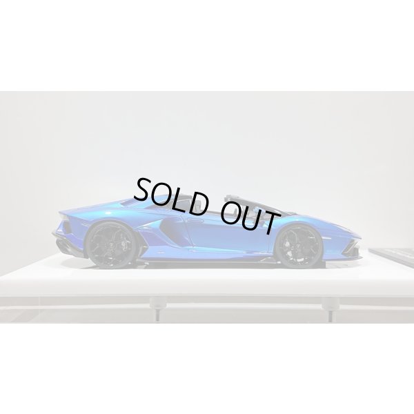 画像6: EIDOLON 1/43 Lamborghini Aventador LP780-4 Ultimae Roadster 2021 (Leirion Wheel) Blue Towerette / Blue Nesance  Limited 100 pcs.