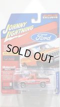JOHNNY LIGHTNING 1/64 1983 Ford Ranger XL Motorcraft Red / Gloss White