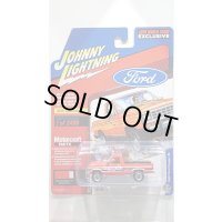 JOHNNY LIGHTNING 1/64 1983 Ford Ranger XL Motorcraft Red / Gloss White