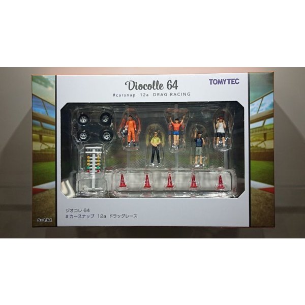 画像11: TOMYTEC 1/64 Diorama Collection 64 #Car Snap 12a Drag Racing