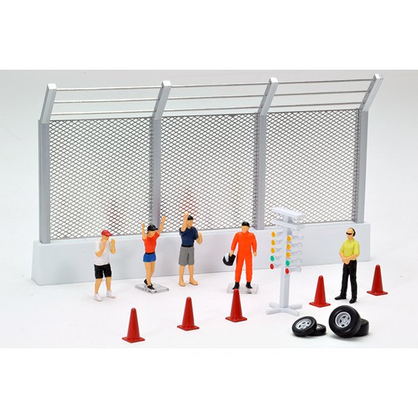 画像1: TOMYTEC 1/64 Diorama Collection 64 #Car Snap 12a Drag Racing