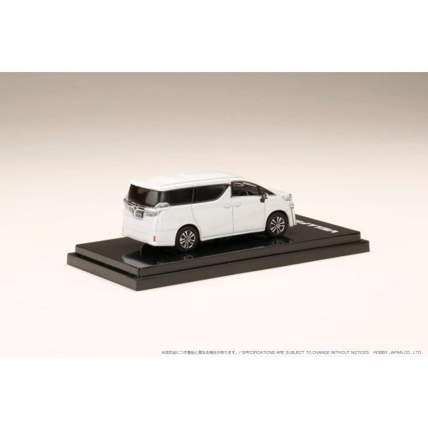 画像3: Hobby JAPAN 1/64 Toyota Vellfire (H30W) Z `G` EDITION 2.5L White Pearl Crystal Shine