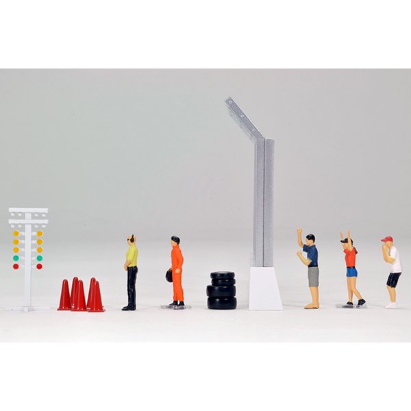 画像3: TOMYTEC 1/64 Diorama Collection 64 #Car Snap 12a Drag Racing