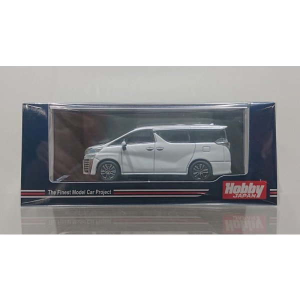 画像1: Hobby JAPAN 1/64 Toyota Vellfire (H30W) Z `G` EDITION 2.5L White Pearl Crystal Shine