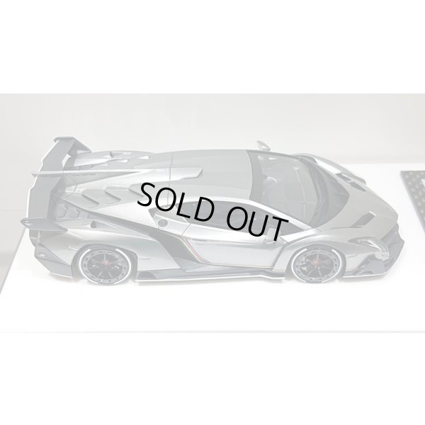 画像8: EIDOLON 1/43 Lamborghini Veneno 2013 Metallic Gray / White Accent Limited 80 pcs.