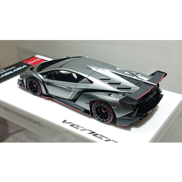 画像12: EIDOLON 1/43 Lamborghini Veneno 2013 Geneva Motor Show 2013 Metallic Gray / Red Accent