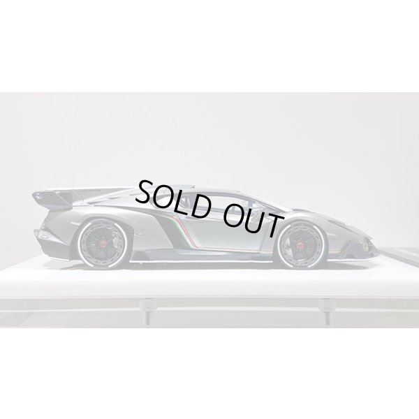 画像6: EIDOLON 1/43 Lamborghini Veneno 2013 Metallic Gray / White Accent Limited 80 pcs.
