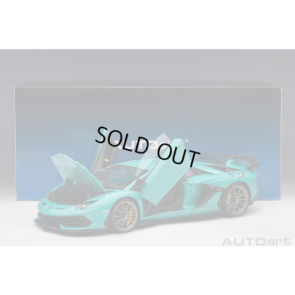 画像18: AUTOart 1/18 Lamborghini Aventador SVJ (Blu Glauco)