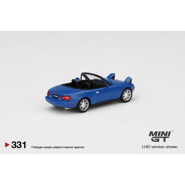 画像3: MINI GT 1/64 Mazda Miata MX-5 (NA) Mariner Blue Headlight Up (LHD)