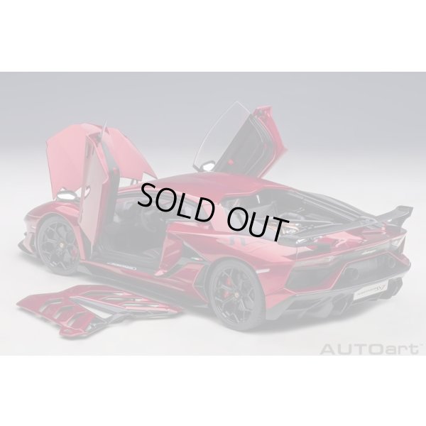 画像13: AUTOart 1/18 Lamborghini Aventador SVJ (Rosso Efesto)