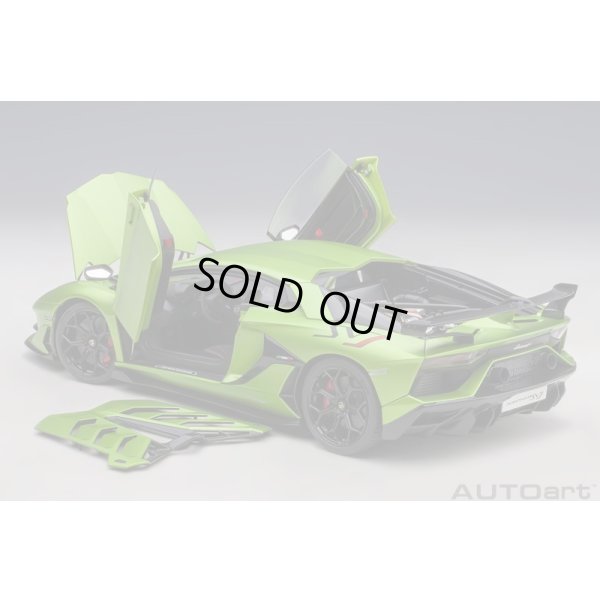 画像13: AUTOart 1/18 Lamborghini Aventador SVJ (Verde Alceo)