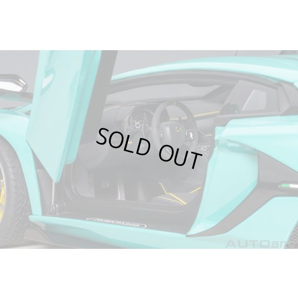 画像9: AUTOart 1/18 Lamborghini Aventador SVJ (Blu Glauco)
