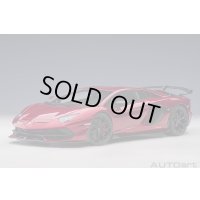 AUTOart 1/18 Lamborghini Aventador SVJ (Rosso Efesto)