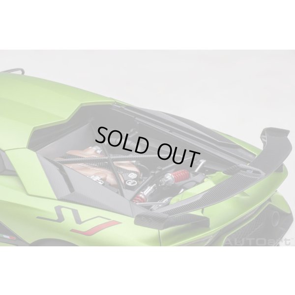 画像12: AUTOart 1/18 Lamborghini Aventador SVJ (Verde Alceo)