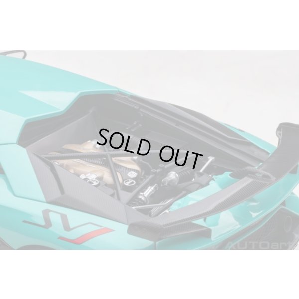 画像12: AUTOart 1/18 Lamborghini Aventador SVJ (Blu Glauco)