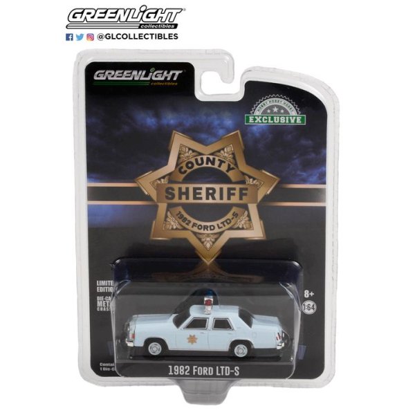 画像1: GREEN LiGHT 1/64 1982 Ford LTD-S - County Sheriff
