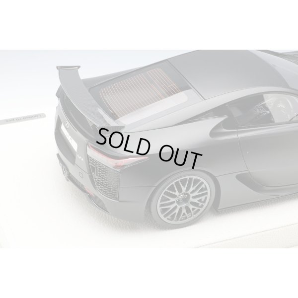 画像7: EIDOLON 1/18 Lexus LFA Nurburgring Package 2012 Matte Black Limited 70 pcs.